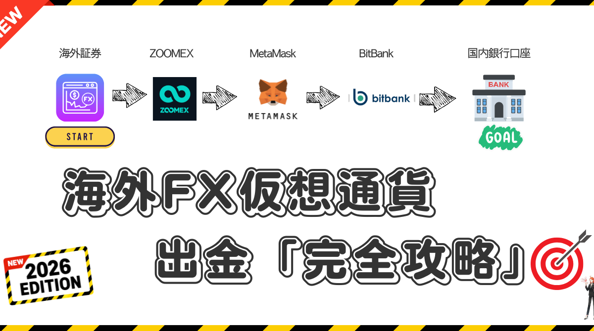 【出金編】海外FX入出金のリアル経路を画像付きで解説していきます