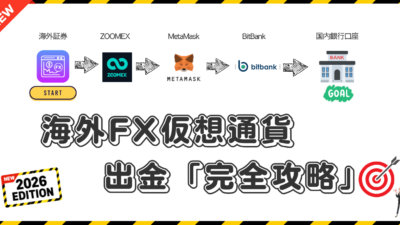 【出金編】海外FX入出金のリアル経路を画像付きで解説していきます