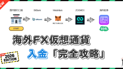 【入金編】海外FX入出金のリアル経路を画像付きで解説していきます
